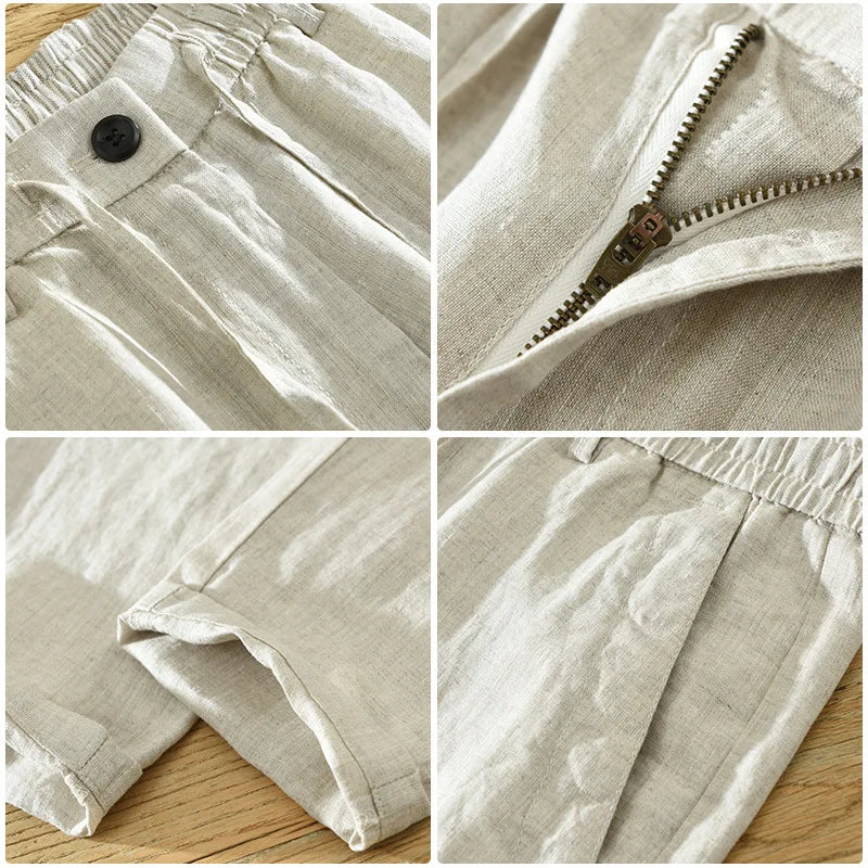 Herren Leinenhose Elegio Verno