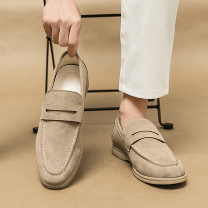 Leder Mokassin Slipper für Herren Liverpool Verno