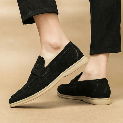 Leder Mokassin Slipper für Herren Liverpool Verno
