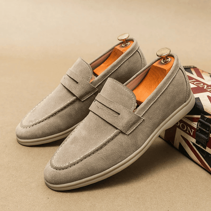Leder Mokassin Slipper für Herren Liverpool Verno